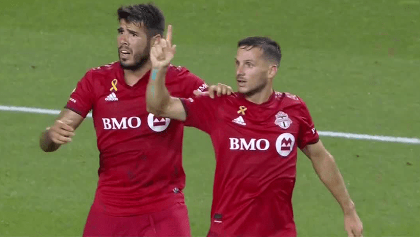 Alejandro Pozuelo and Pablo Piatti stunned - Toronto FC - September 1, 2020