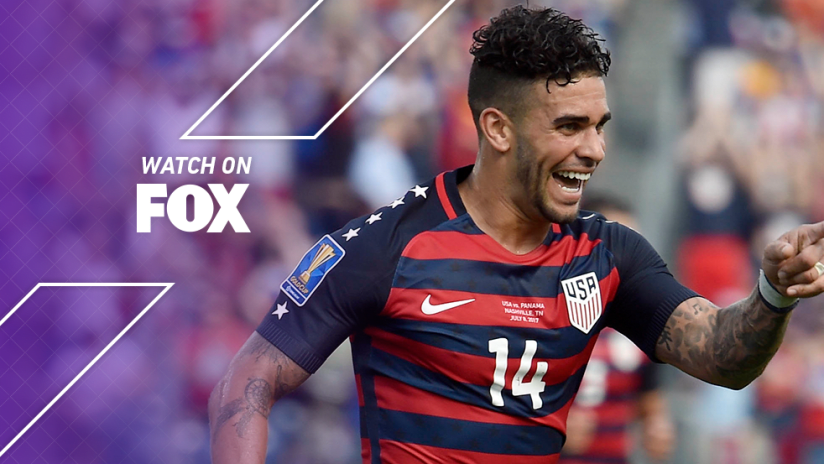 FOX - Dom Dwyer - US national team - USMNT - Points and smiles