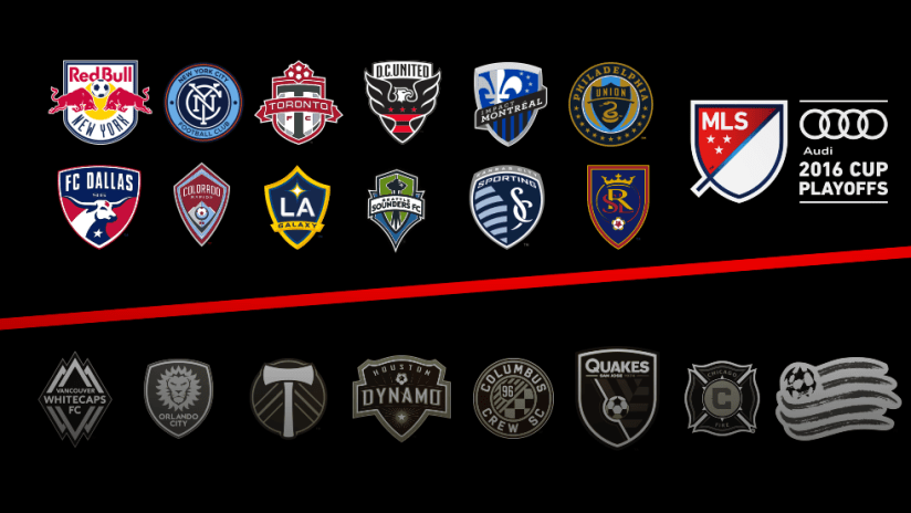 MLS Playoffs - generic - playoff team logos