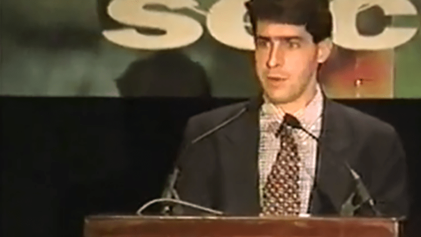 THUMB - Tab Ramos at 1995 press conference