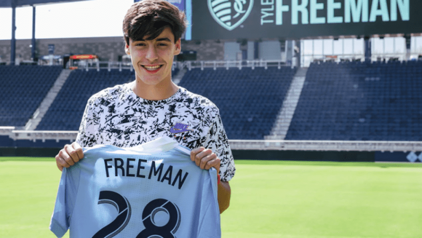 Tyler Freeman signs with SKC