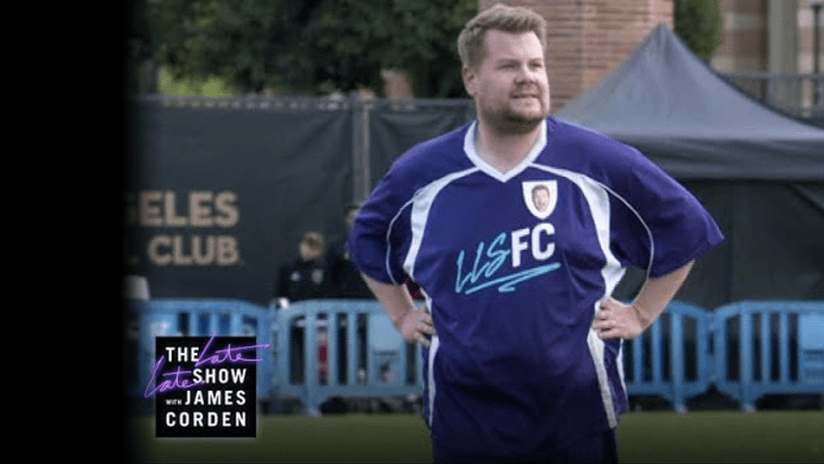 James Corden Late Late Show with LAFC