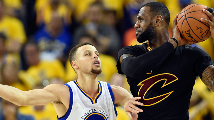 LeBron James vs. Steph Curry - NBA Finals 2016