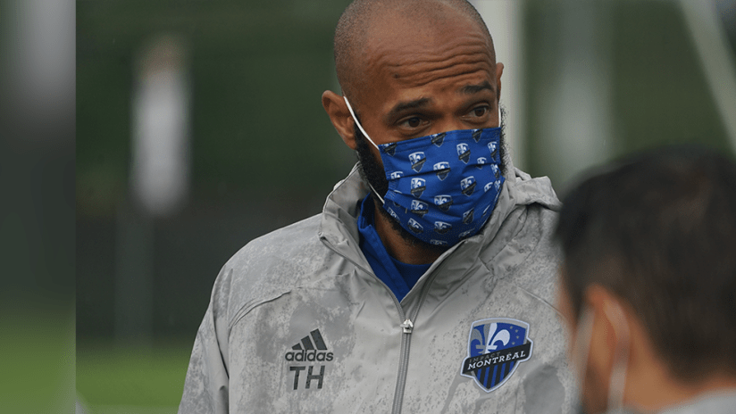 Thierry Henry - Montreal Impact - Training in ORL July 2020