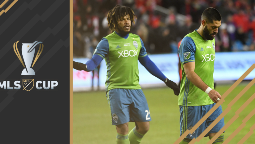 MLS Cup overlay - Roman Torres - Clint Dempsey - disappointed