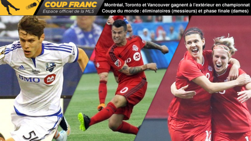 Écoutez Coup Franc : bonne semaine pour le soccer canadien -