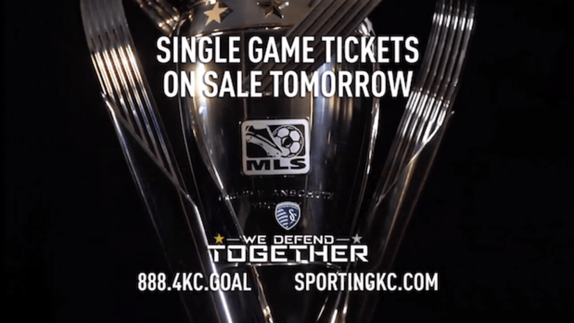 Sporting KC television ad, featuring fan-shot footage of MLS Cup victory