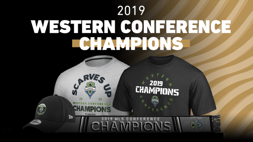 Seattle Merch - Western Conf Champs