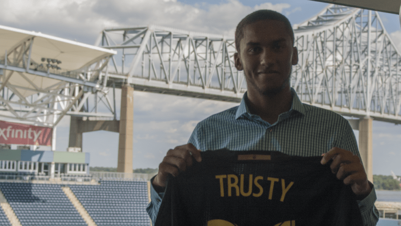 Philadelphia Union Homegrown signing Auston Trusty - 8/10/16
