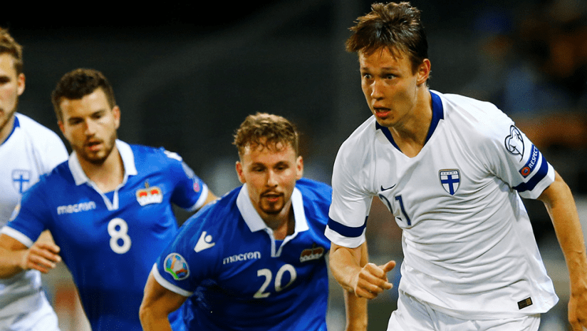 Lassi Lappalainen - Montreal Impact - with Finland national team