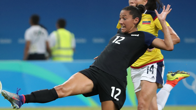 Christen Press - US women's national team USWNT - vs. Colombia
