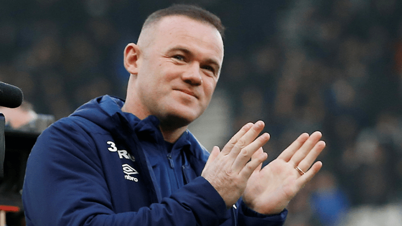 Wayne Rooney - Derby County - on his coaching debut