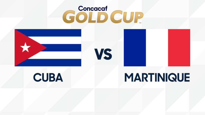 Gold Cup - 2019 - CUB vs MTQ