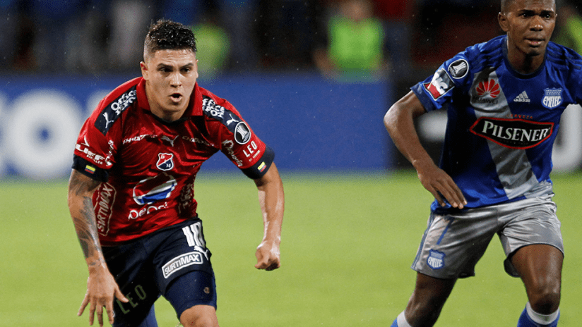 Juan Quintero - Independiente Medellin - Dribbles upfield