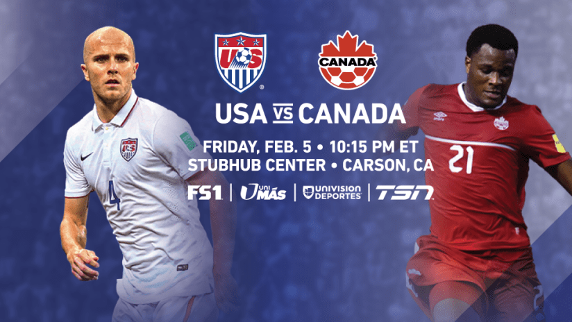 United States vs. Canada - match image - February 5, 2016