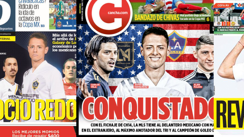 Mexico sports daily covers - January 22, 2020