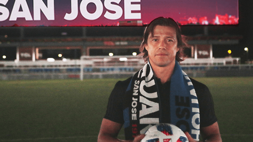 Matias Almeyda - San Jose - announcement image - with video board