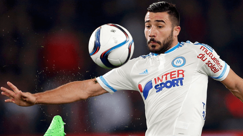Romain Alessandrini - in action for Olympique Marseille