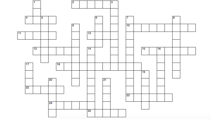 2015 MLS Cup Crossword Puzzle