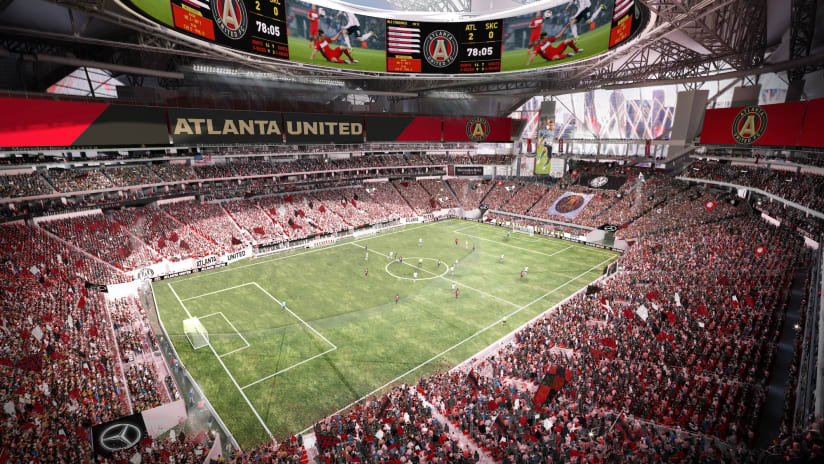 Series of Events Will Mark Mercedes-Benz Stadium's 2017 Debut