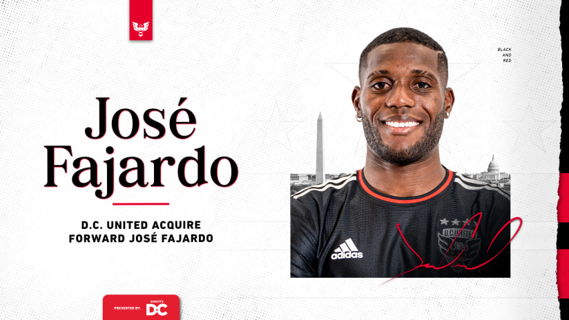 D.C. United Sign Panamanian Forward José Fajardo from Club Atlético  Independiente