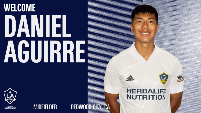 LA Galaxy II sign midfielder Daniel Aguirre