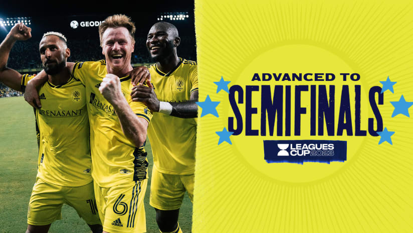 Nashville Soccer Club Advances to the Semifinals in Leagues Cup