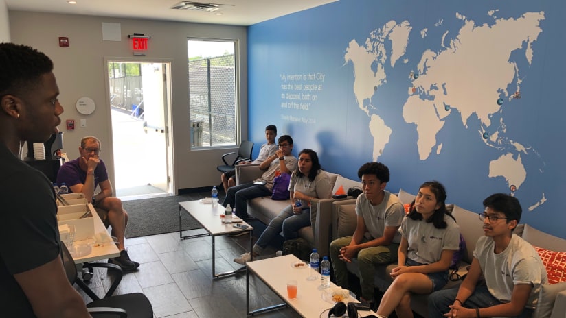 New York City FC and the NYU School of Professional Studies Renew Soccer,  Radio, and Social Entrepreneurship Course for NYC Youth | New York City FC