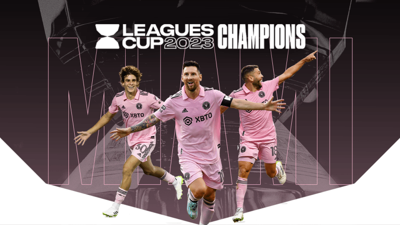 Lionel Messi & Inter Miami are Leagues Cup champions!