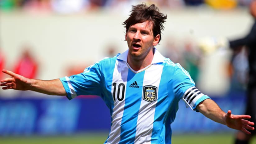 messi official argentina jersey
