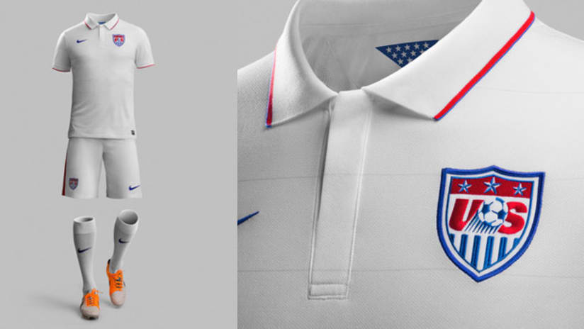 Ster monster opvolger World Cup: US Soccer unveils new all-white USMNT home jersey ahead of  Brazil 2014 | MLSSoccer.com