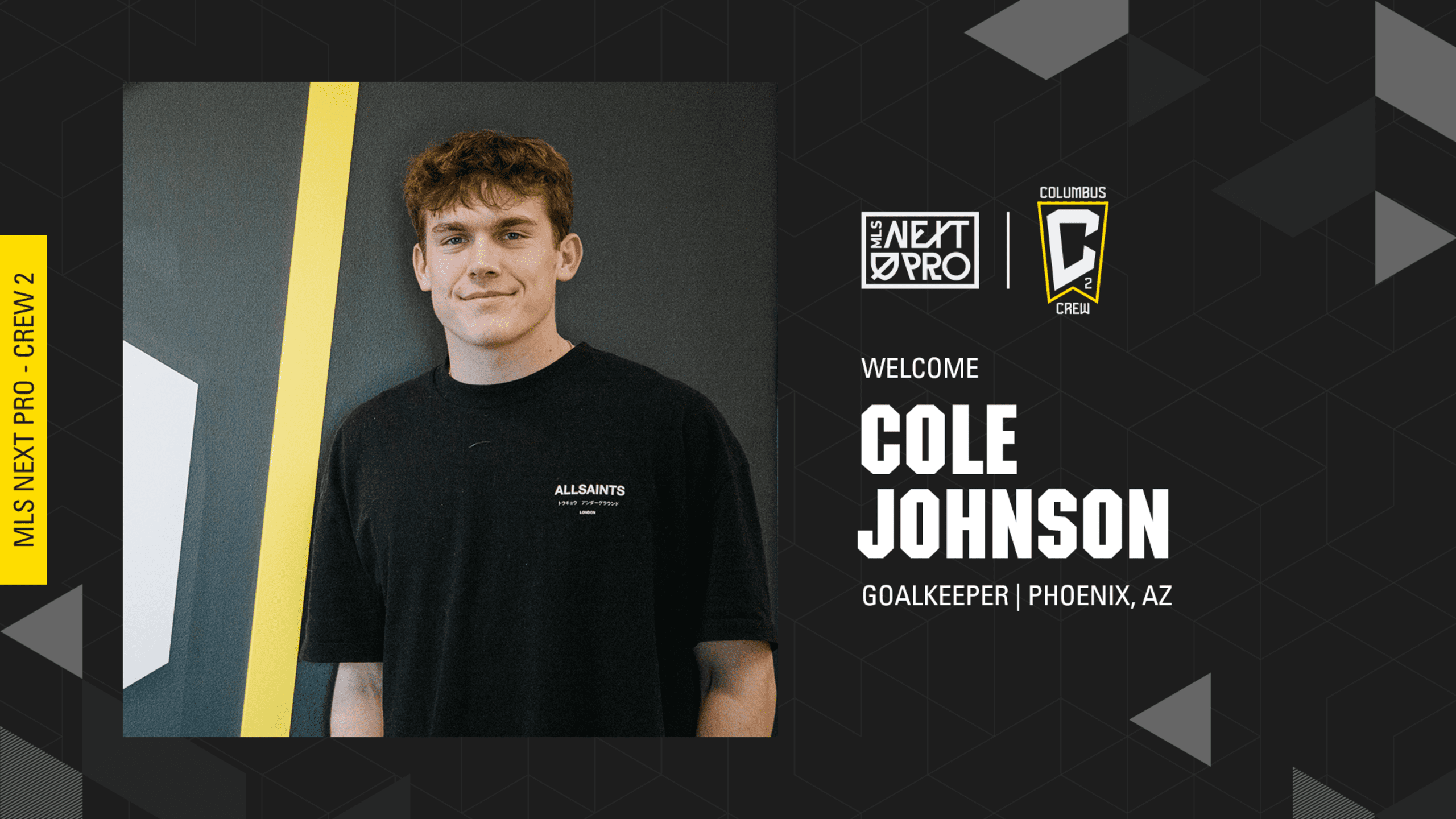 "Skilled shot-stopper" Cole Johnson signs for Columbus Crew 2 