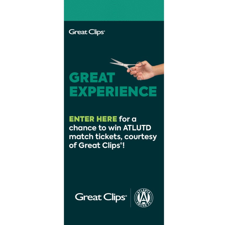 Great Clips Atlanta United Ticket Sweepstakes