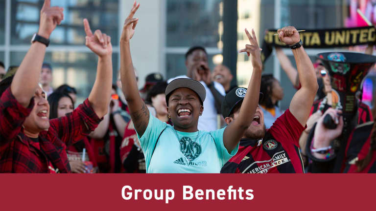 Atlanta United Group Ticket Benefits