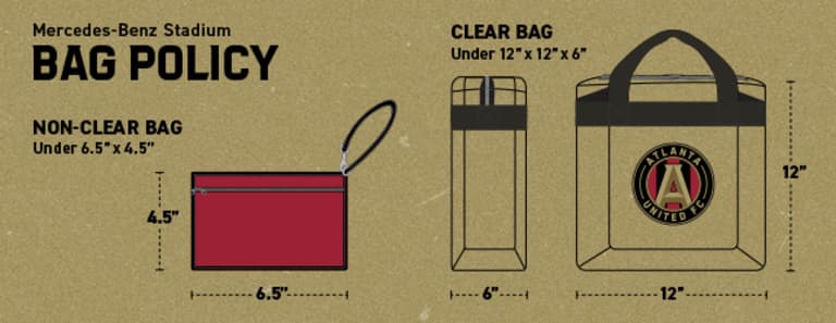 MERCEDES-BENZ STADIUM CLEAR BAG POLICY