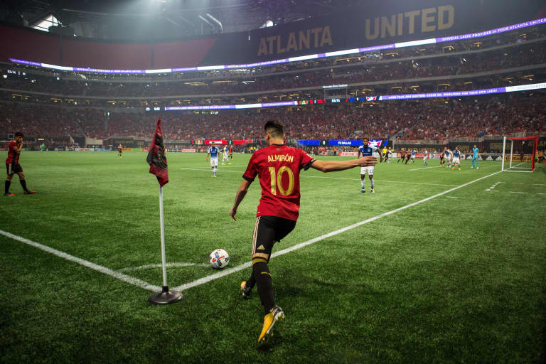 “A lot of memories” for ATL UTD in first match at Mercedes-Benz Stadium -
