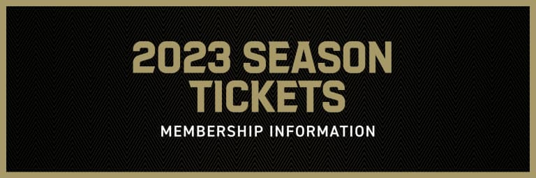 2023 Season Ticket Membership Information