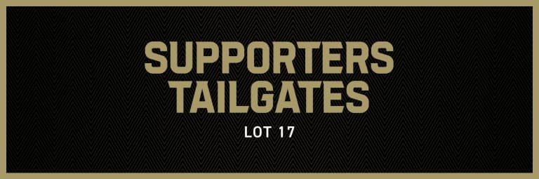 Supporters Tailgate Lot 17