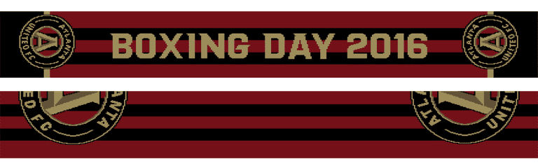 Atlanta United to hold 3rd Annual Boxing Day Scarf Exchange -