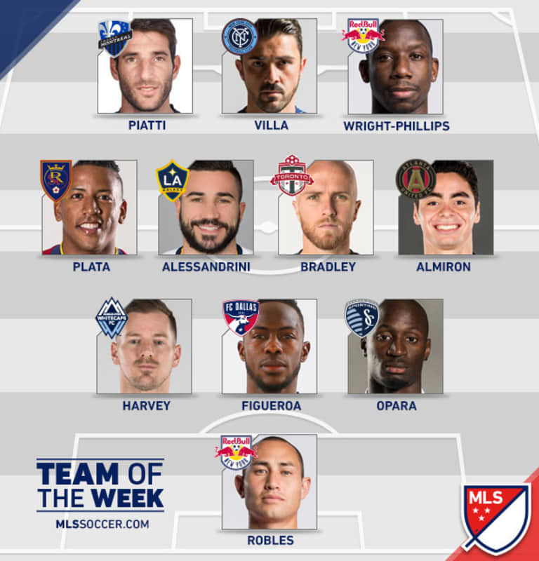 Almirón, Martino named to MLS Team of the Week -