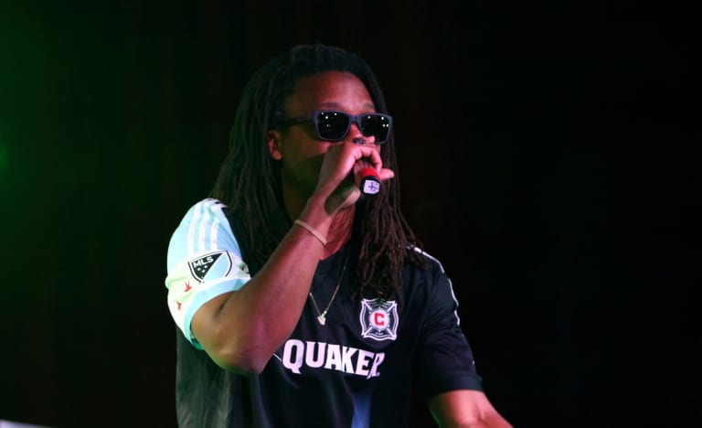 Lupe Fiasco Represents Hometown Chicago Fire at FIFA 16 Release Party -