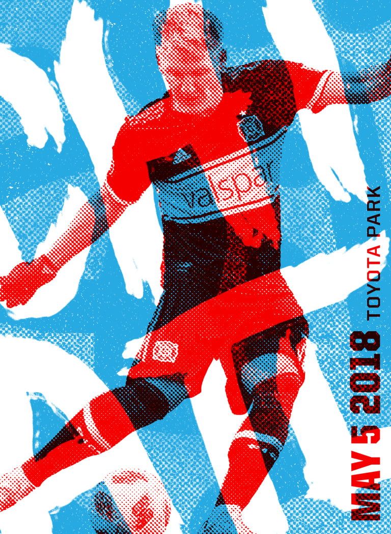 Basti gets the poster treatment for #CHIvATL on Saturday! -