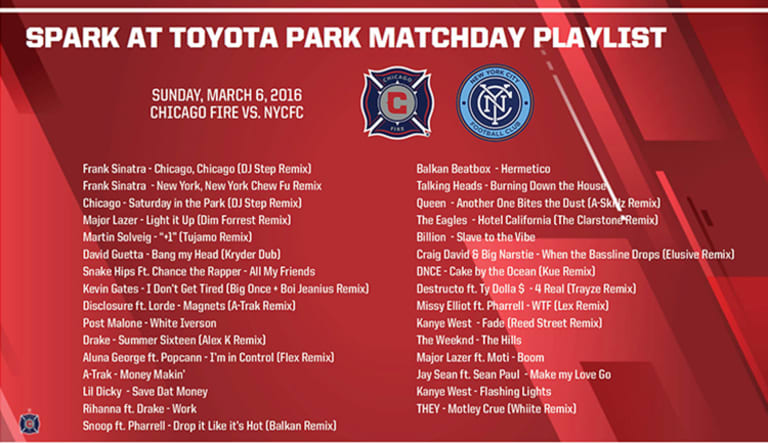 DJ Step Returns With First "Spark At Toyota Park" Playlist of 2016 -