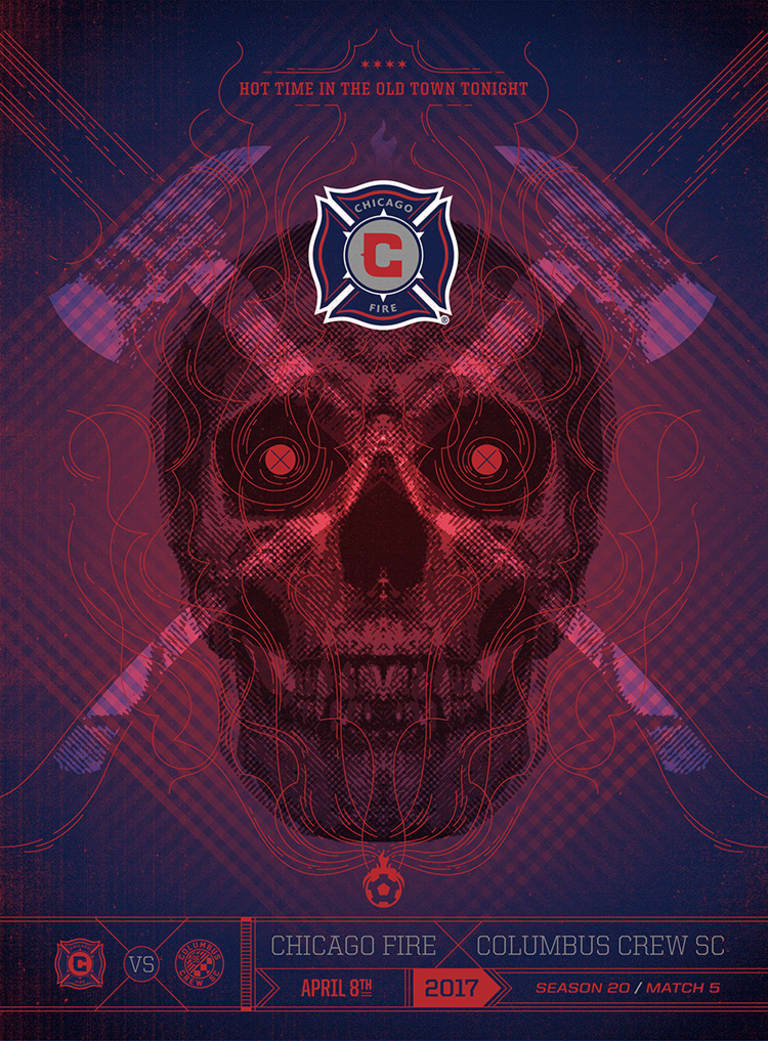 Check out this weekend's #CHIvCLB matchday poster -