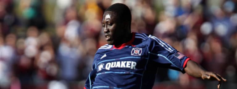 Patrick Nyarko "honored" to be joining Chicago Fire's "200 Club" Saturday at D.C. United -
