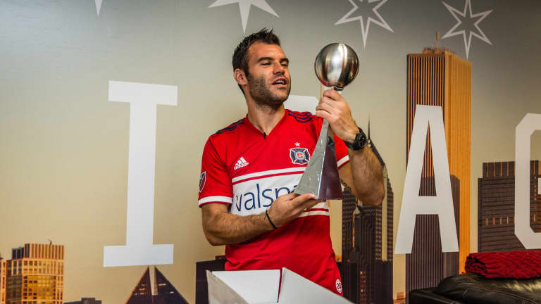 "Happy and motivated" Nemanja Nikolić at last receives Best MLS Player ESPY Award -