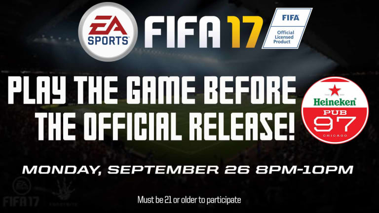 Tonight! Play the all new EA SPORTS FIFA 17 at Heineken Pub97 -