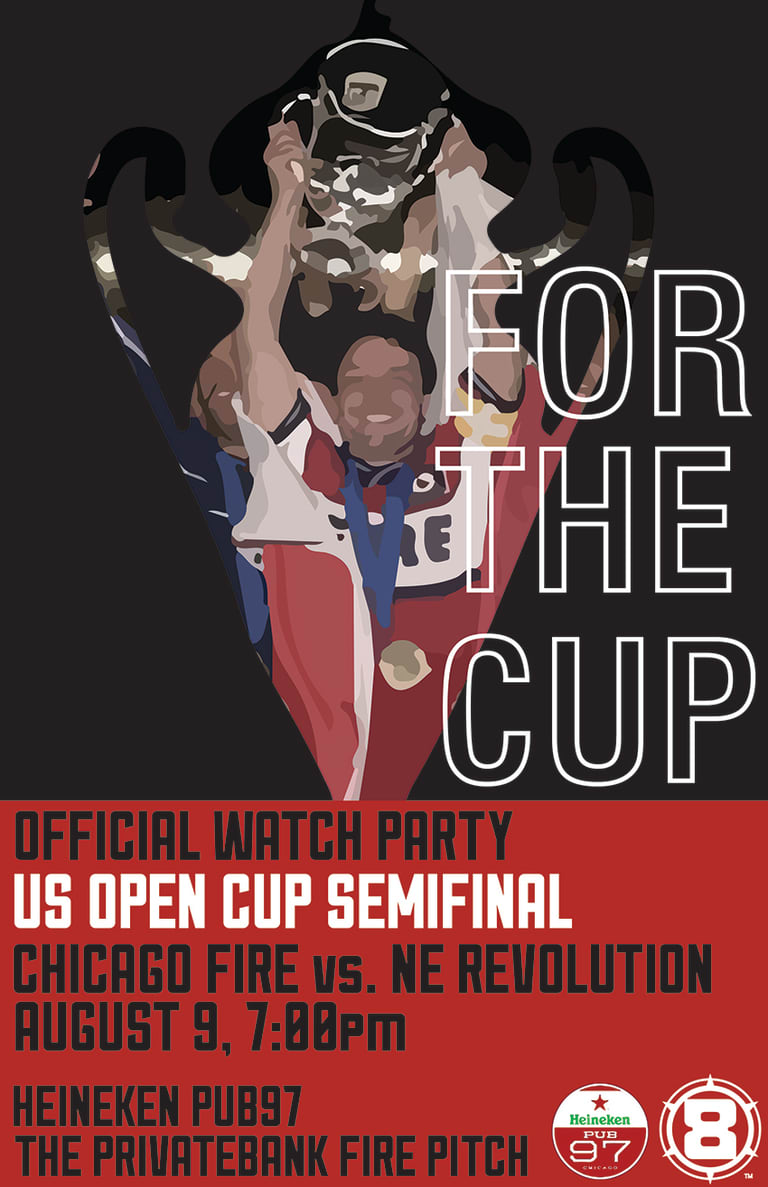 The official U.S. Open Cup semifinal watch party is at Heineken Pub97 -