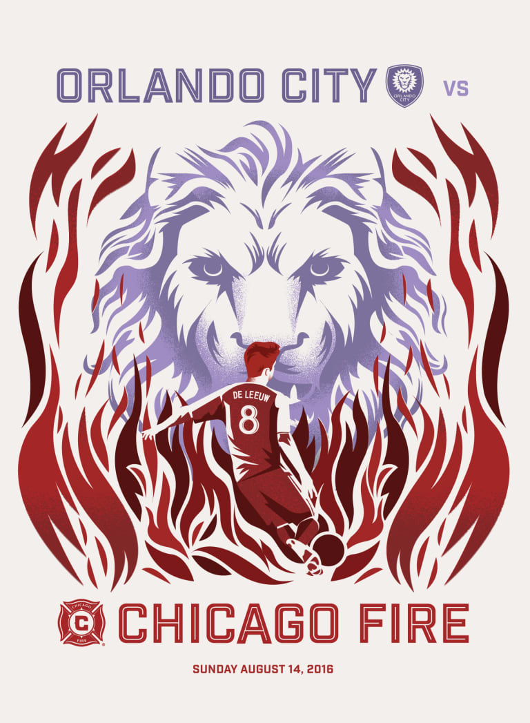Matchday Poster Series | Fire vs. Orlando City SC -