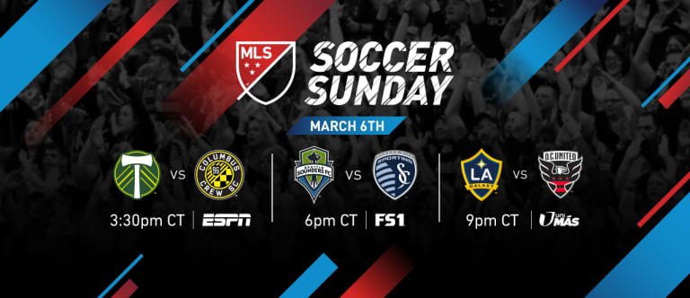 Tune In: MLS #SoccerSunday Week 1 LIVE Show -